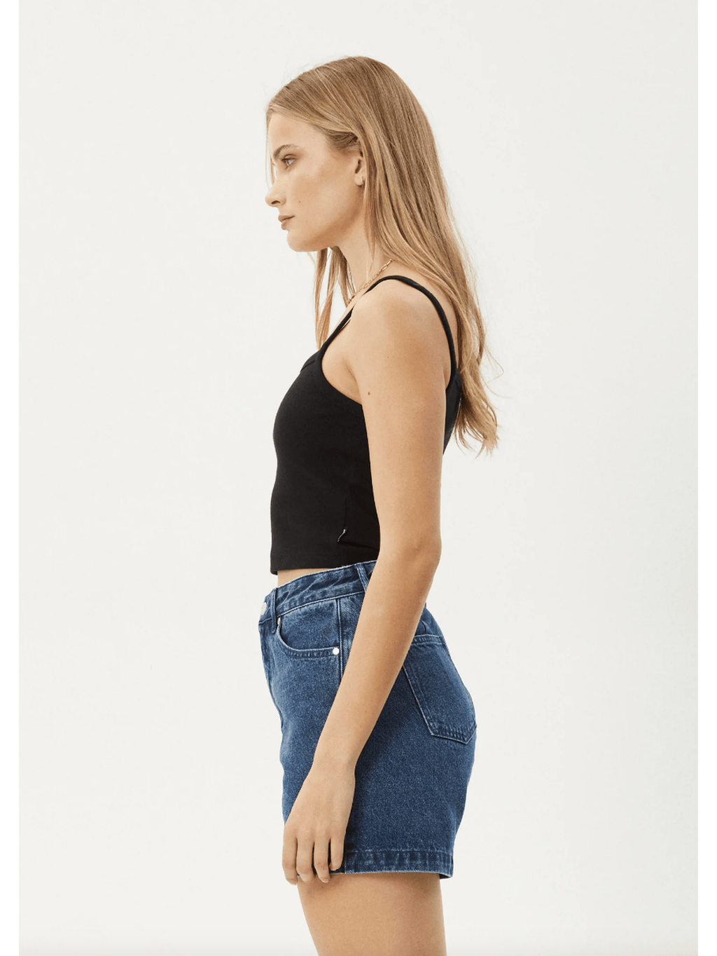 Afends - Sky High Recycled Rib Singlet - Velocity 21
