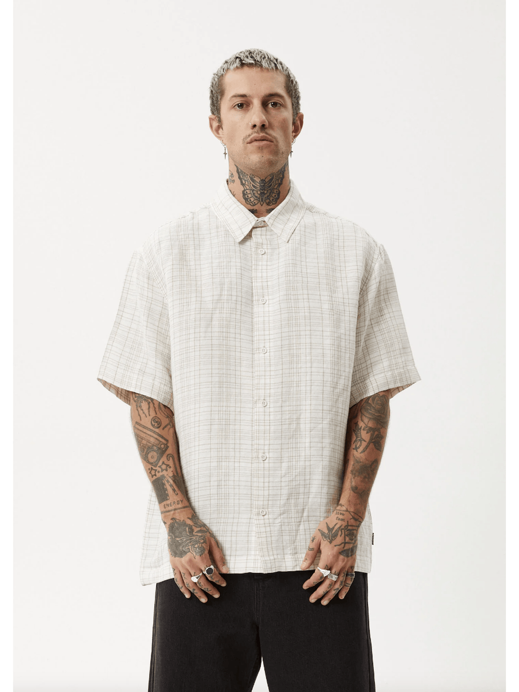 Afends - Criss Cross Hemp SS Shirt - Velocity 21