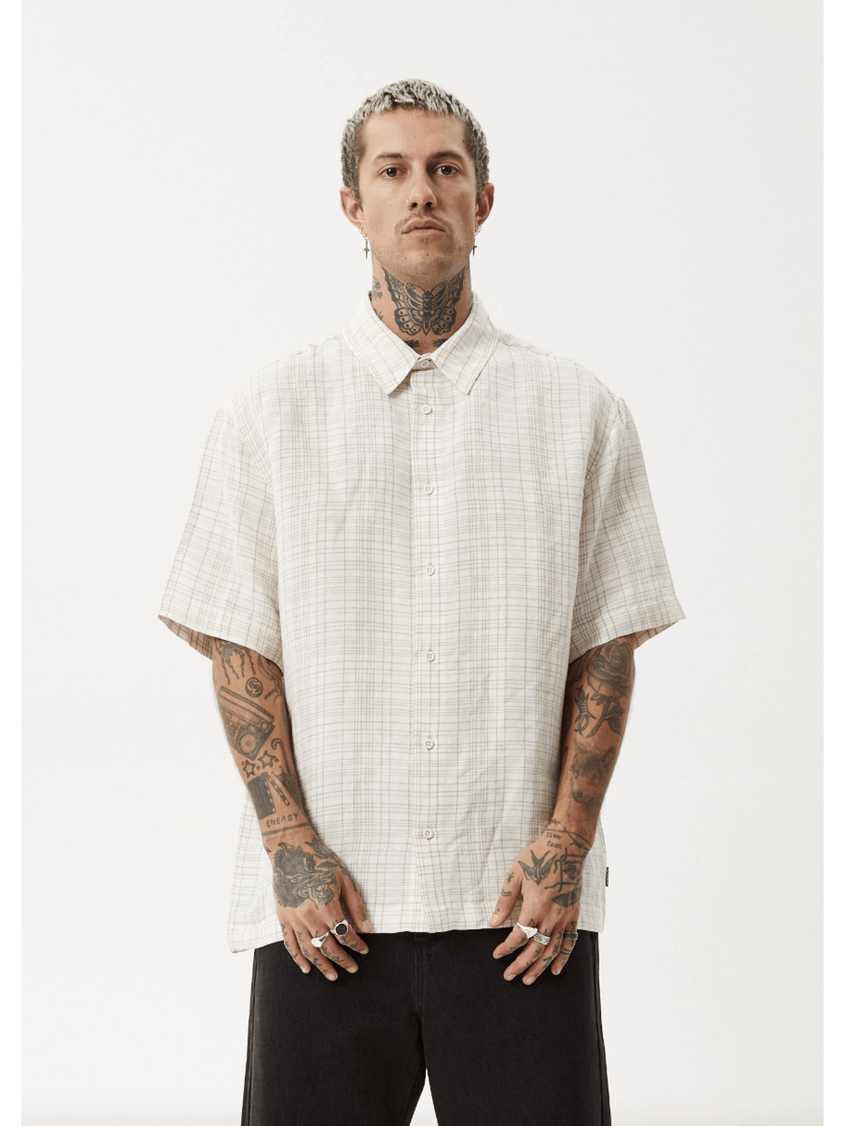 Afends - Criss Cross Hemp SS Shirt - Velocity 21