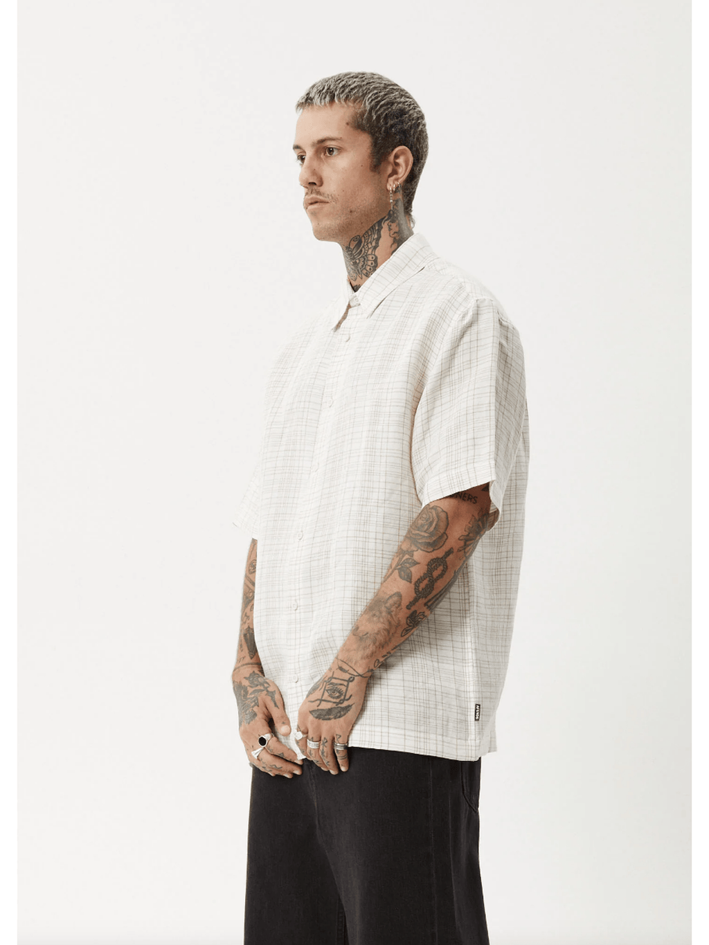 Afends - Criss Cross Hemp SS Shirt - Velocity 21