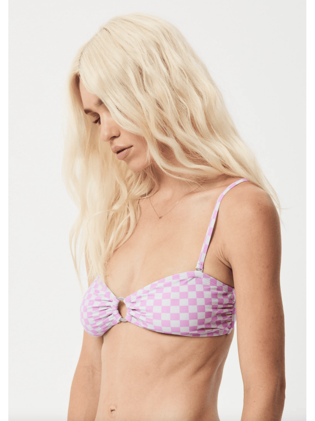 Afends - Carlo Recycled Check Bandeau Top - Velocity 21