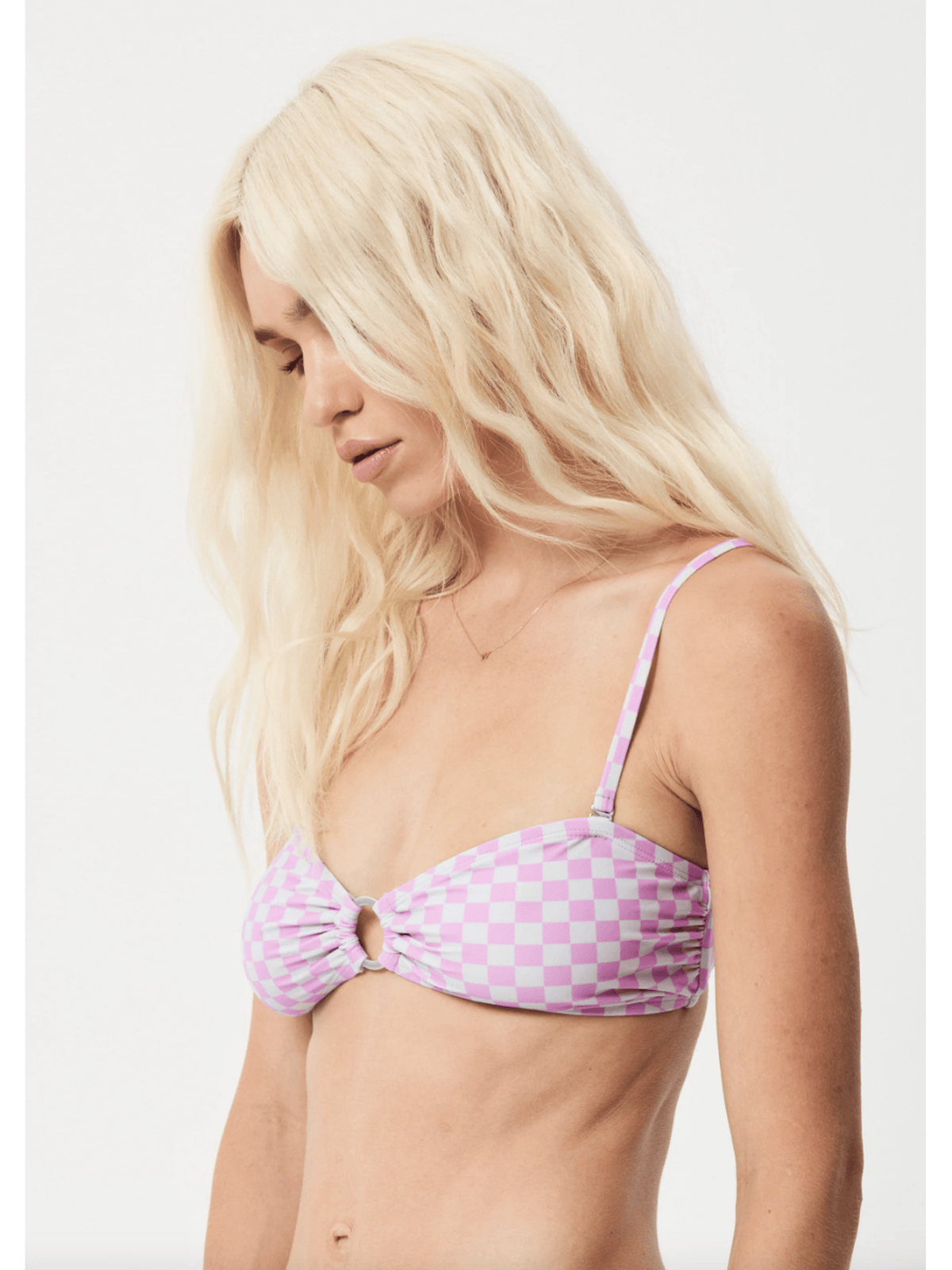 Afends - Carlo Recycled Check Bandeau Top - Velocity 21
