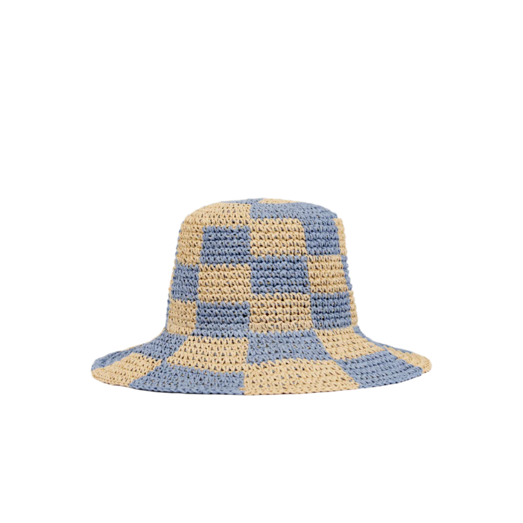 Rusty - Ariel Straw Bucket Hat - Velocity 21