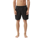 Afends - The Dopamine Organic Swim Short 18" - Black Acid Wash - Velocity 21