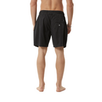 Afends - The Dopamine Organic Swim Short 18" - Black Acid Wash - Velocity 21