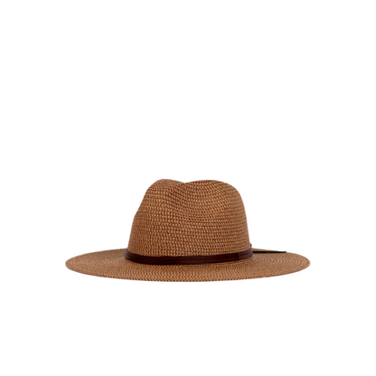 Rusty - Gisele Straw Hat - Choc/Honey - Velocity 21