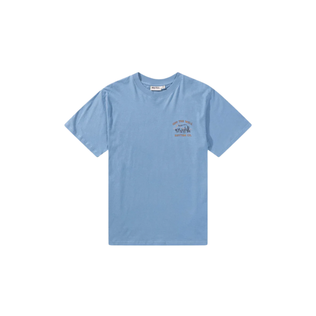 Rhythm - Worn Path SS Tee - Sea Blue - Velocity 21