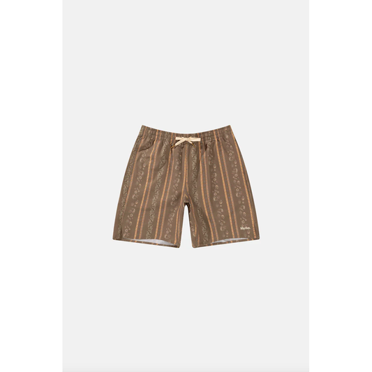 Rhythm - Paisley Stripe Beach Short - Velocity 21