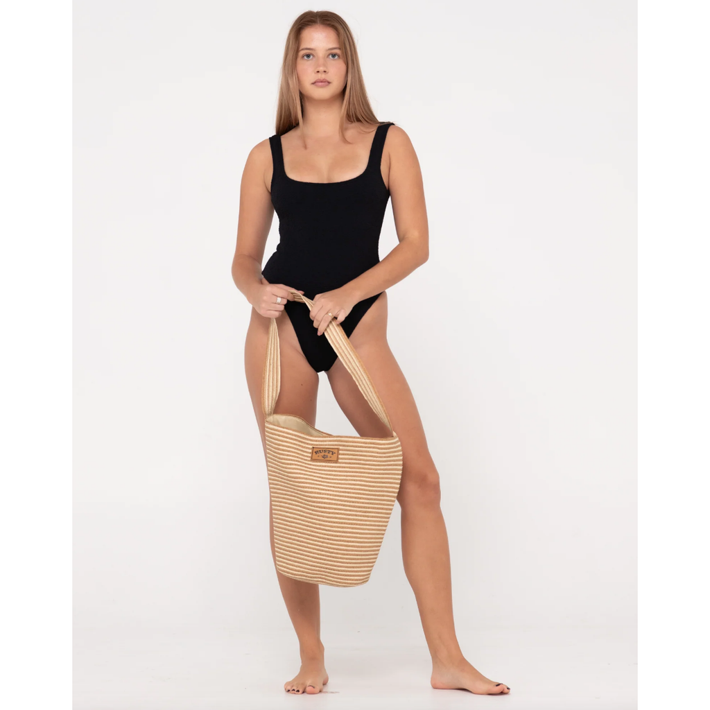 Rusty - Brighton Straw Beach Bag - Velocity 21