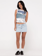 Rusty - All Ova Slim Fit Sleeveless Skimmer Tank - Velocity 21