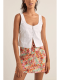 Rhythm - Brighton Button Front Top - Velocity 21