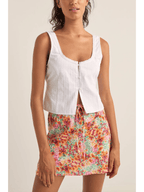 Rhythm - Brighton Button Front Top - Velocity 21