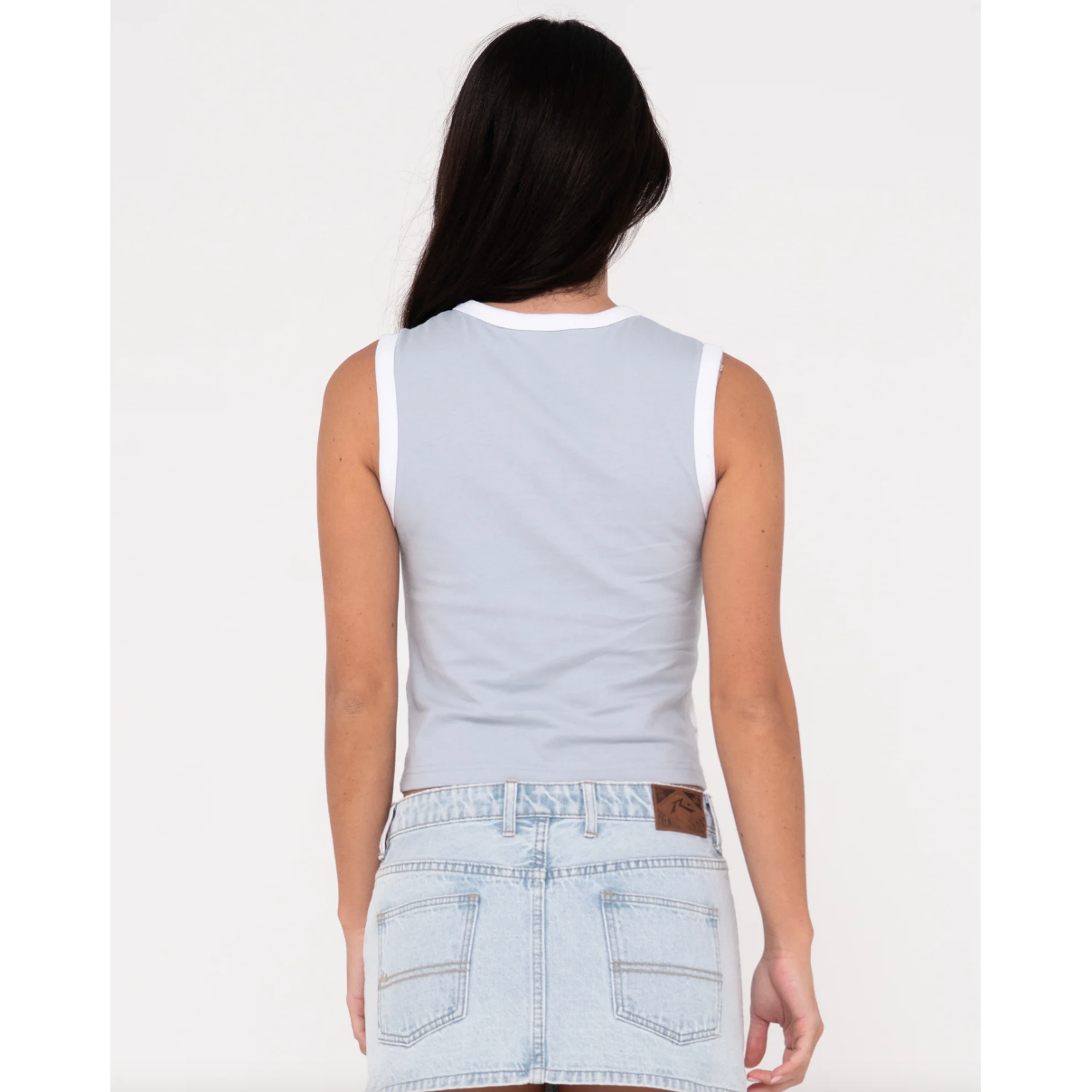 Rusty - All Ova Slim Fit Sleeveless Skimmer Tank - Velocity 21