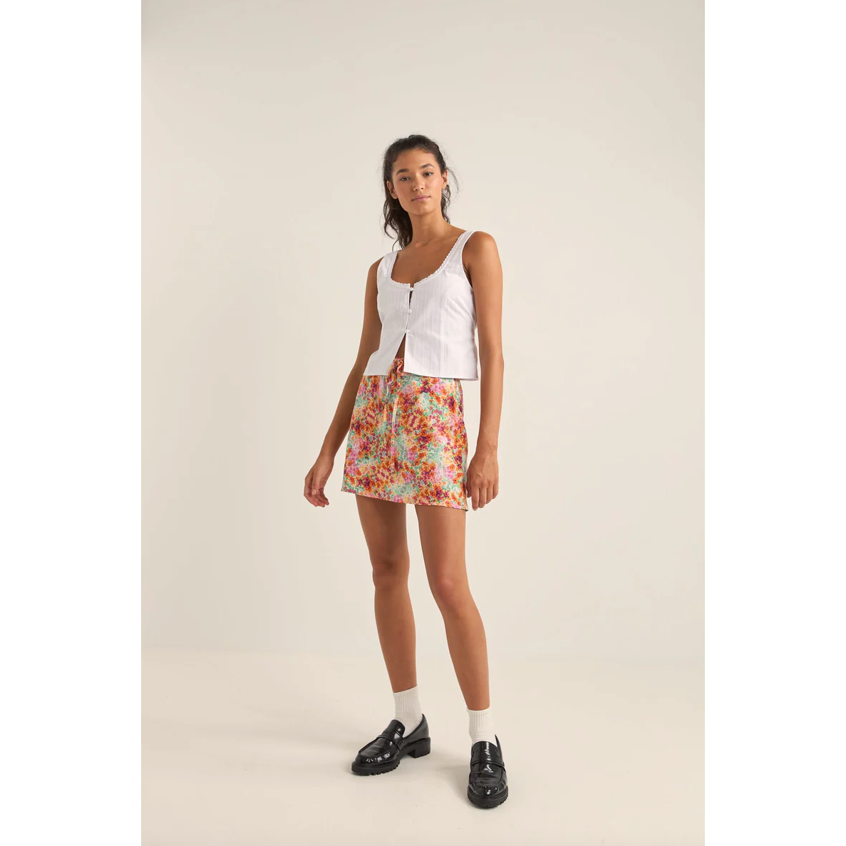 Rhythm - Brighton Button Front Top - Velocity 21