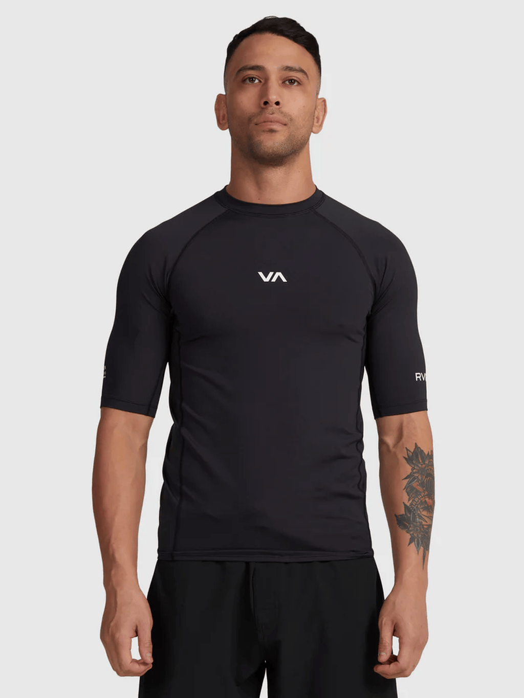 RVCA - VA SS Rashguard - Black - Velocity 21