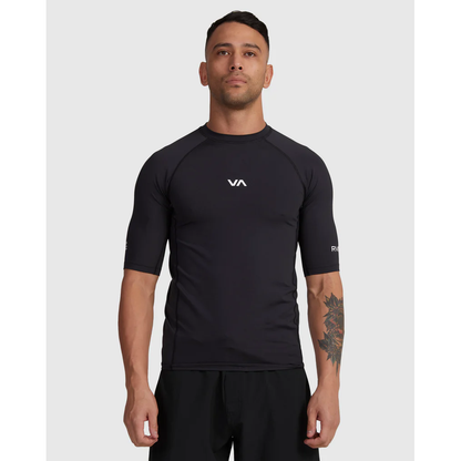 RVCA - VA SS Rashguard - Black - Velocity 21