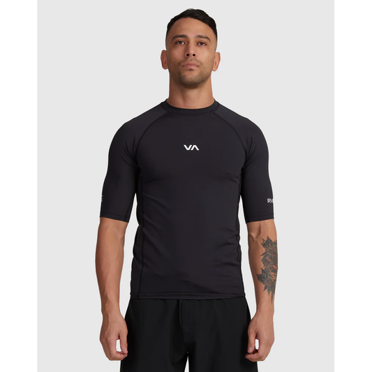 RVCA - VA SS Rashguard - Black - Velocity 21