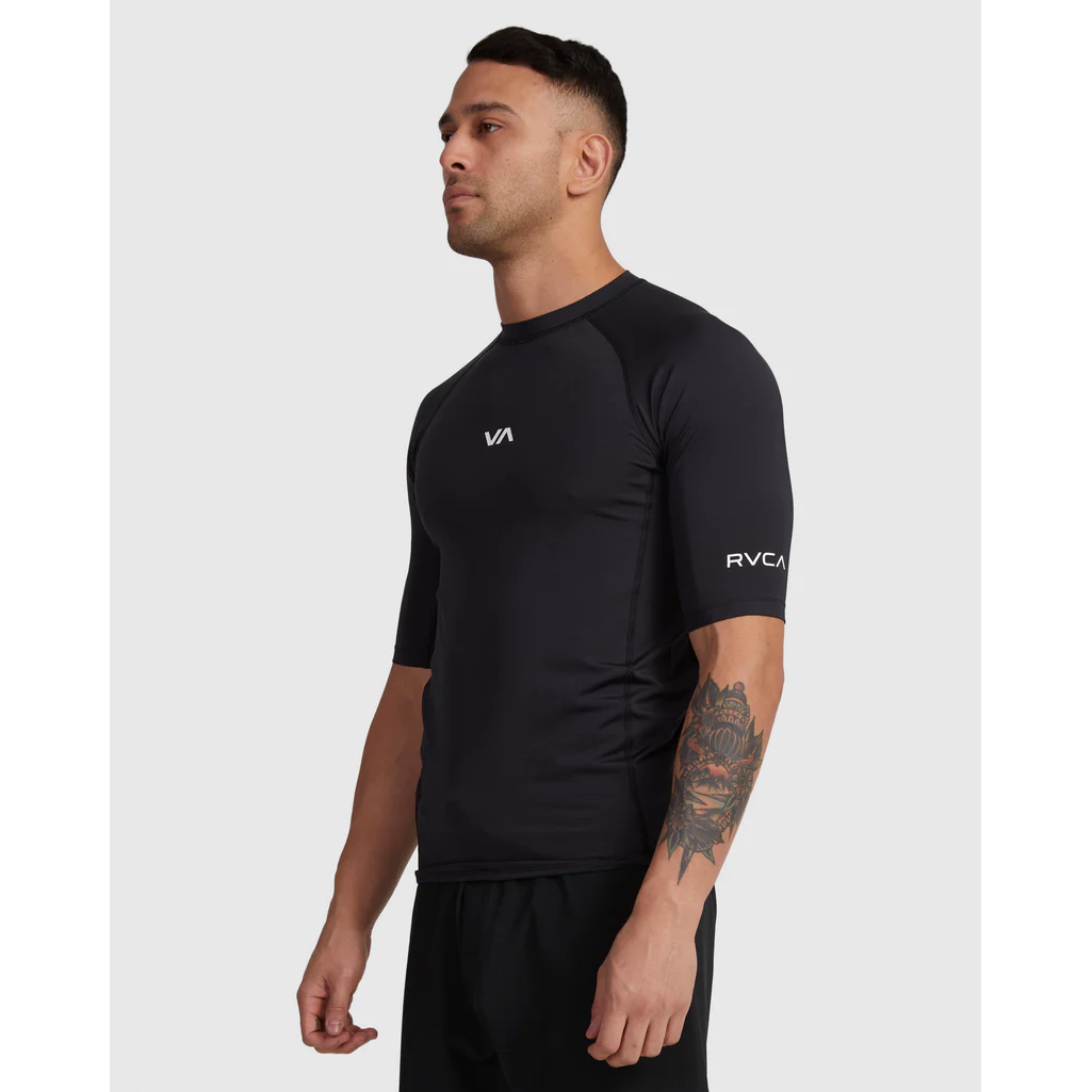 RVCA - VA SS Rashguard - Black - Velocity 21