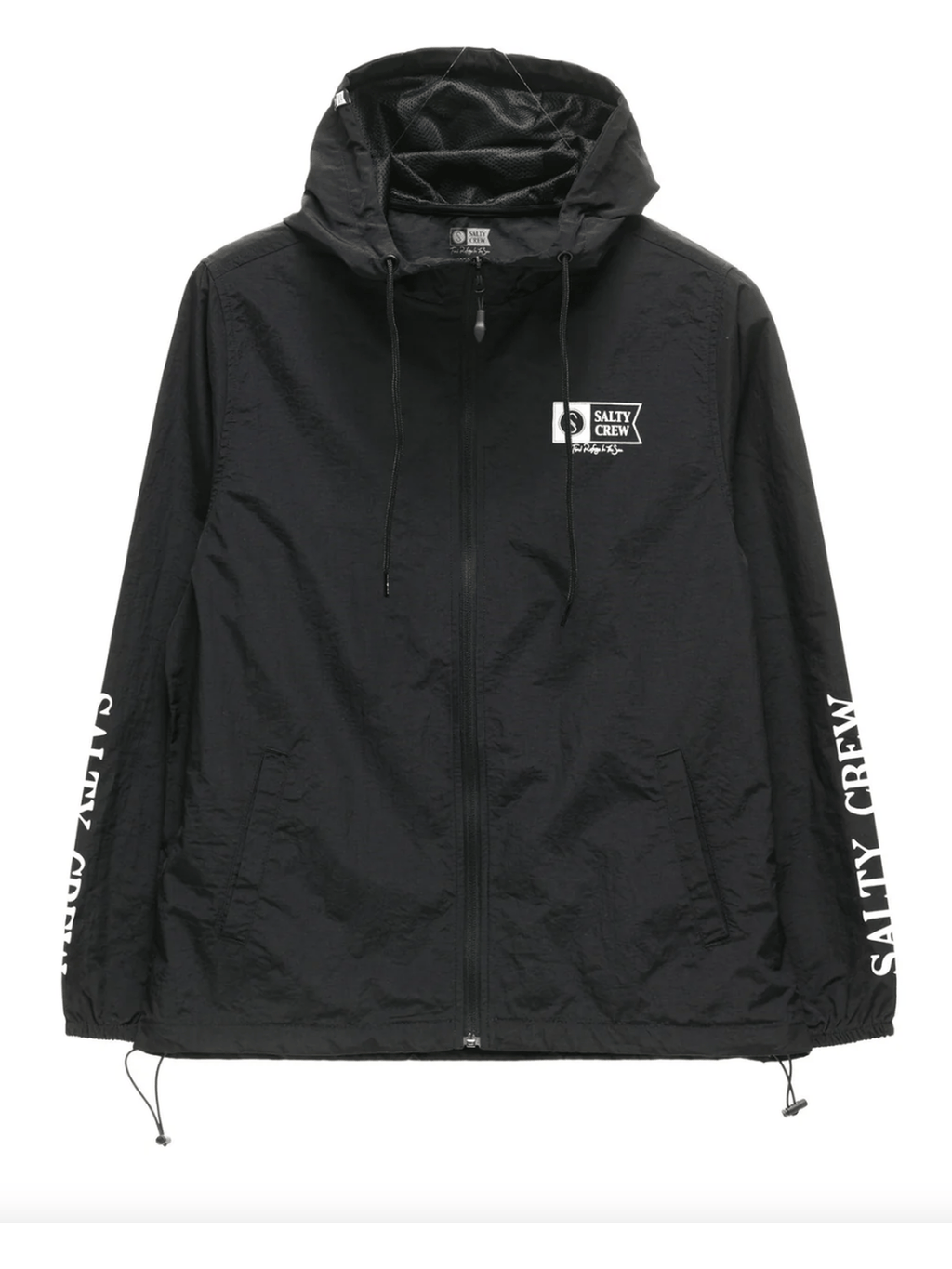 Salty Crew - Alpha Windbreaker - Black - Velocity 21