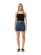 Afends - Seventy Threes Hemp Denim High Waisted Shorts - Velocity 21