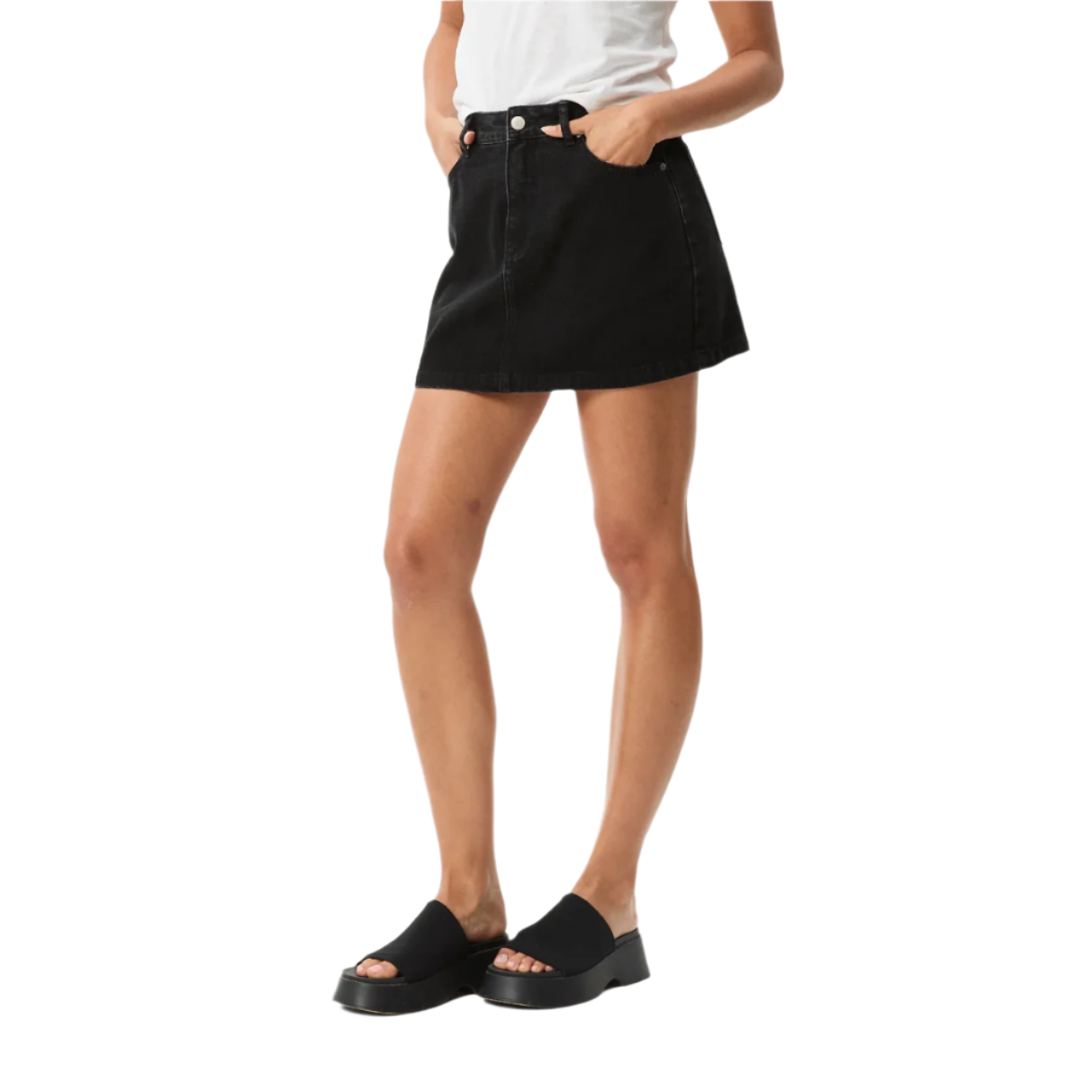 Afends - Georgia Organic Denim Skirt - Velocity 21