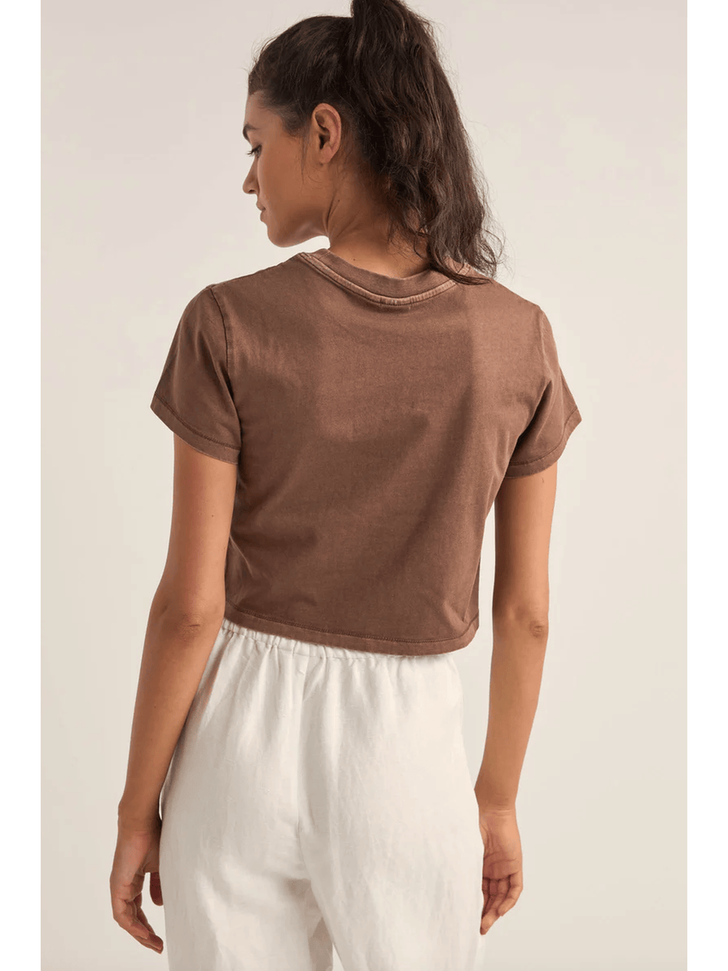 Rhythm - Sunshine Crop Crew Tee - Velocity 21