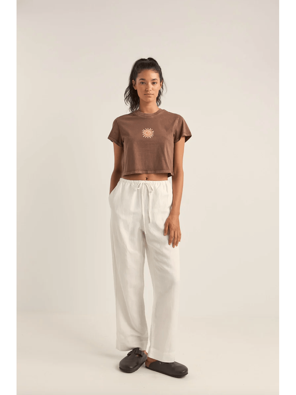 Rhythm - Sunshine Crop Crew Tee - Velocity 21