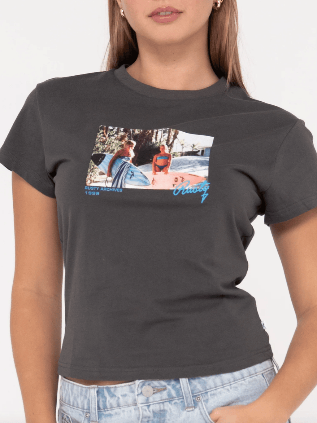 Rusty - Photo Skimmer Baby Tee - Velocity 21