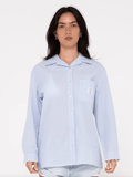 Rusty - Ava Stripe Oversized Shirt - Velocity 21