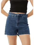 Afends - Seventy Threes Hemp Denim High Waisted Shorts - Velocity 21