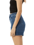 Afends - Seventy Threes Hemp Denim High Waisted Shorts - Velocity 21
