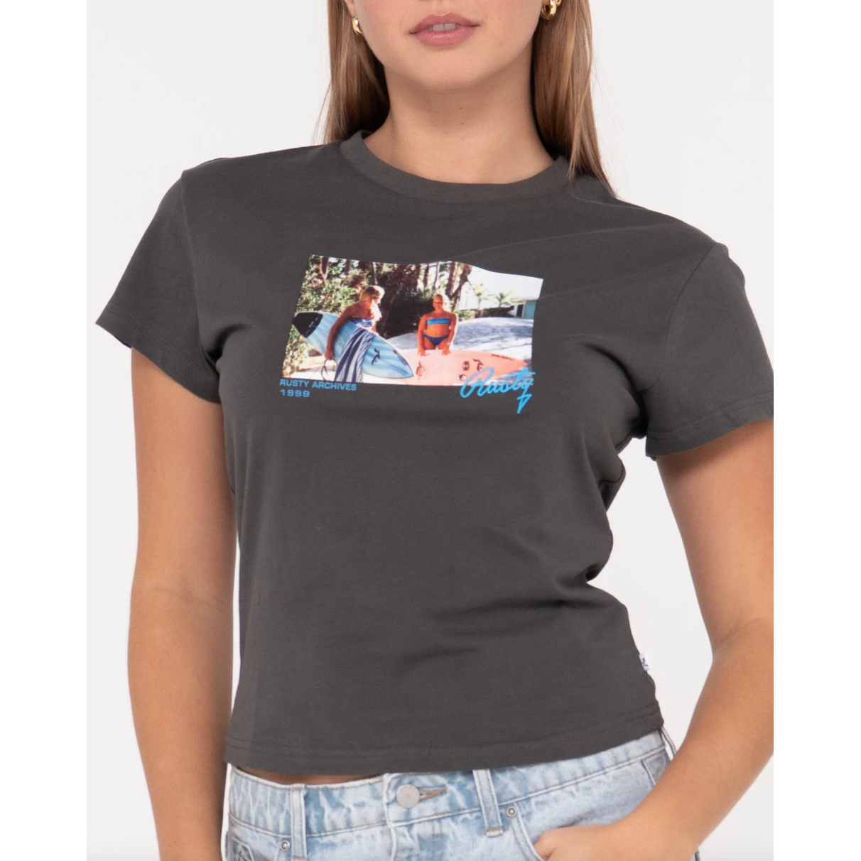 Rusty - Photo Skimmer Baby Tee - Velocity 21