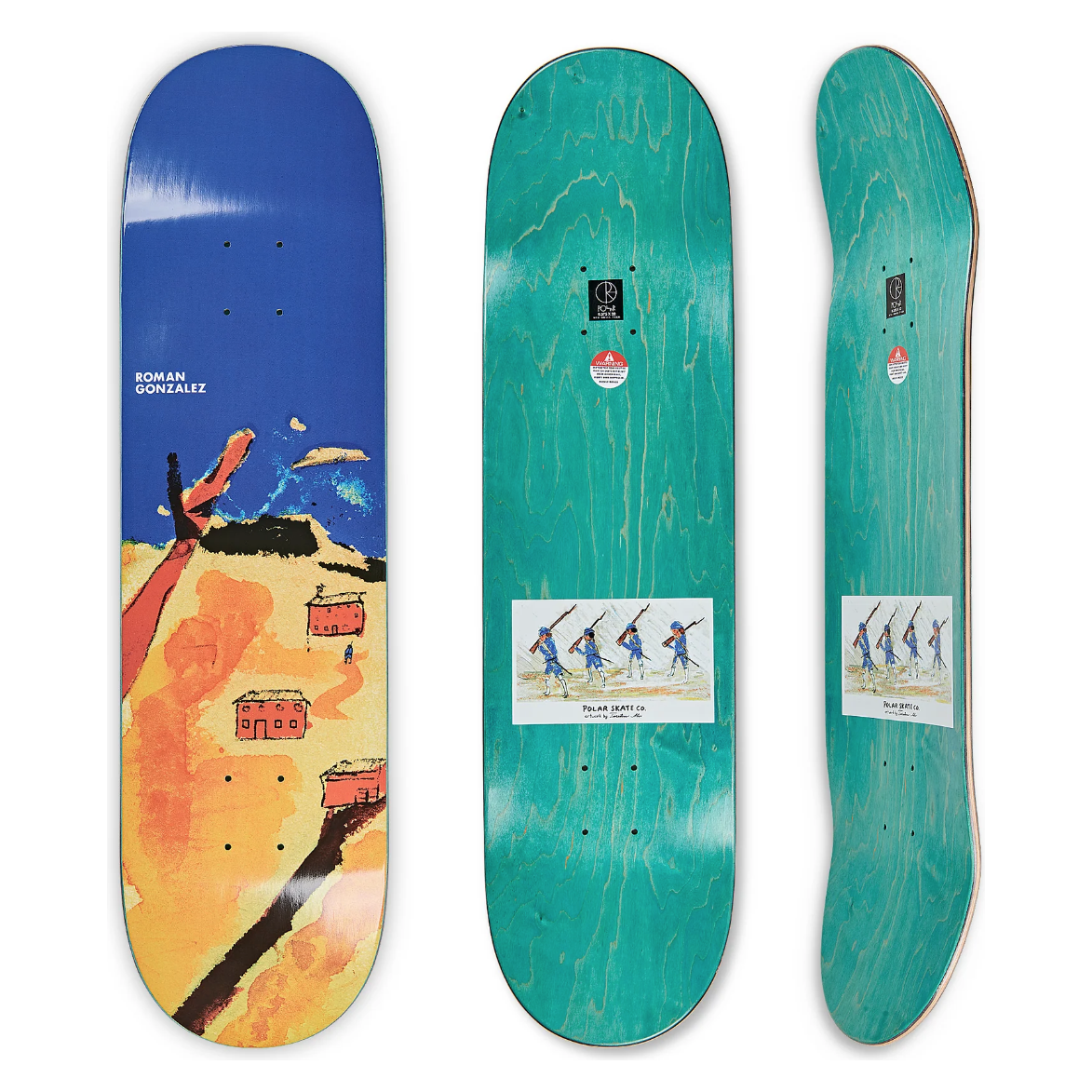 Polar - Roman Gonzalez - Soldier Deck - 8.375" - Velocity 21