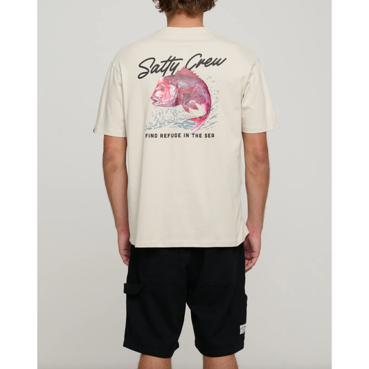 Salty Crew - Snapper Premium SS Tee - Sand - Velocity 21