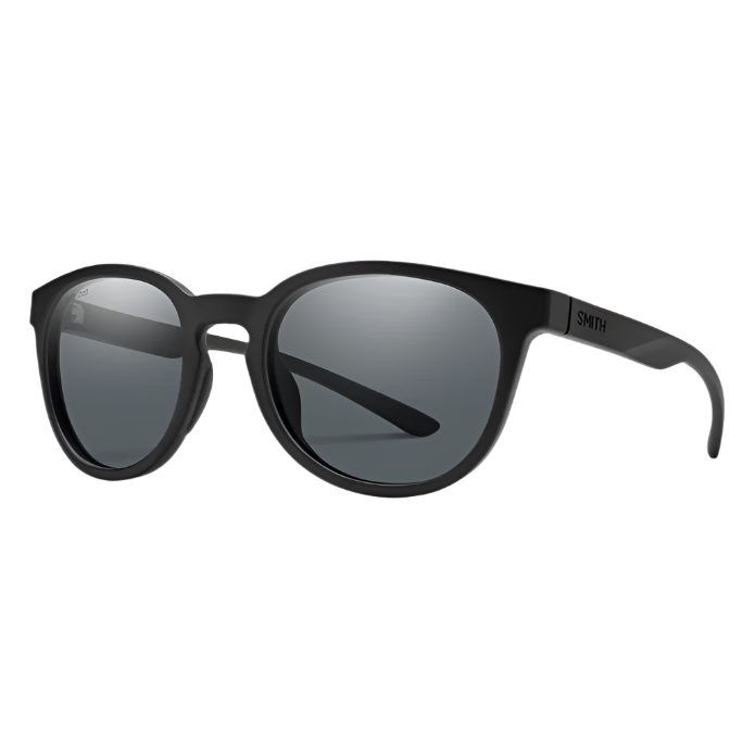 Smith - Eastbank Core - Velocity 21 Matte Black + Grey Polarised