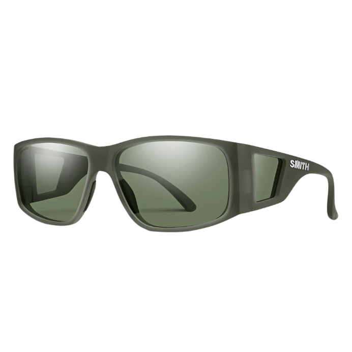 Smith - Monroe Peak - Velocity 21 Matte Moss Crystal + Grey Green ChromaPop Polarised