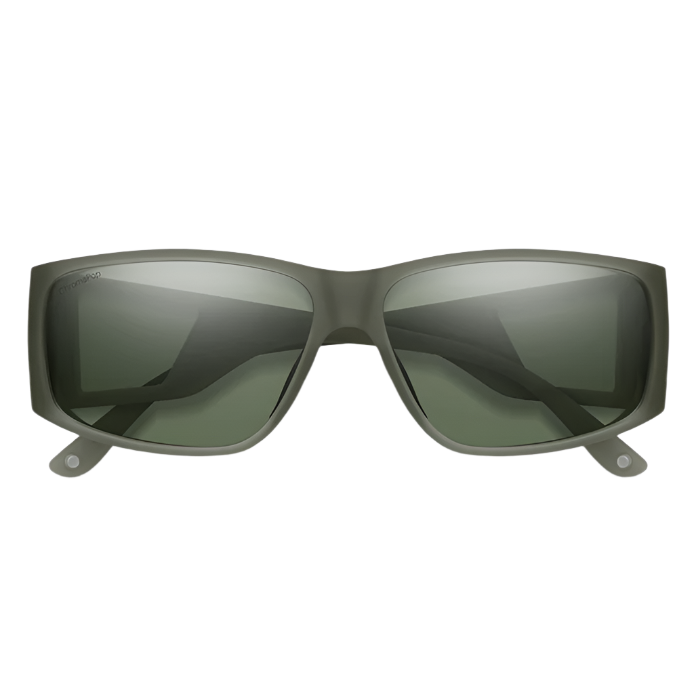 Smith - Monroe Peak - Velocity 21 Matte Moss Crystal + Grey Green ChromaPop Polarised