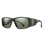 Smith - Monroe Peak - Velocity 21 Matte Black + Grey Green ChromaPop Polarised
