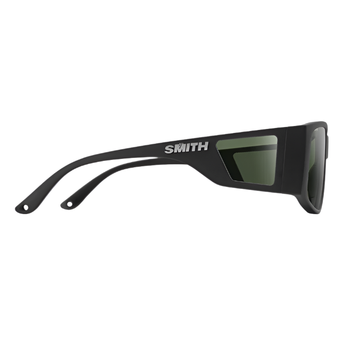 Smith - Monroe Peak - Velocity 21 Matte Black + Grey Green ChromaPop Polarised
