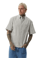 Afends - Drew Organic Seersucker SS Shirt - Velocity 21