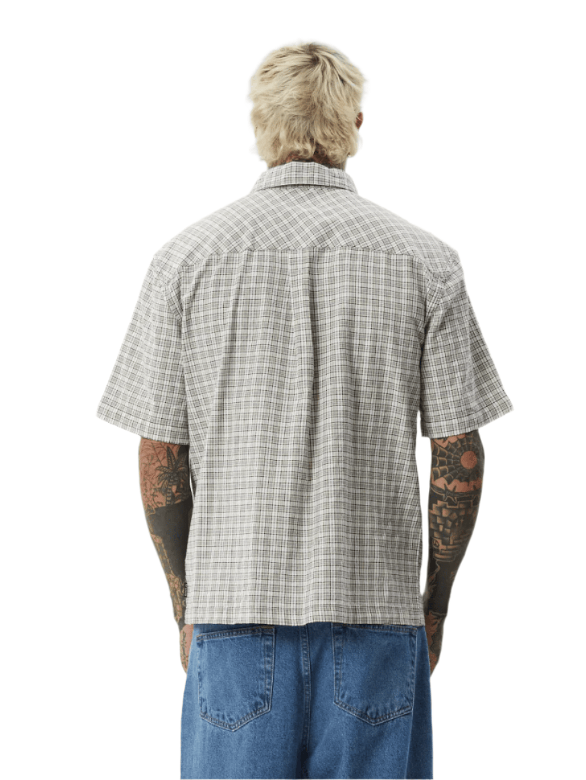 Afends - Drew Organic Seersucker SS Shirt - Velocity 21