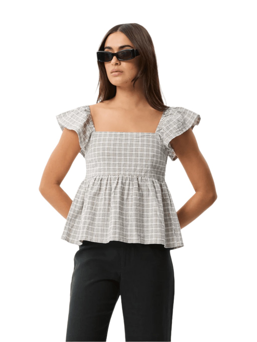Afends - Drew Organic Seersucker Top - Velocity 21