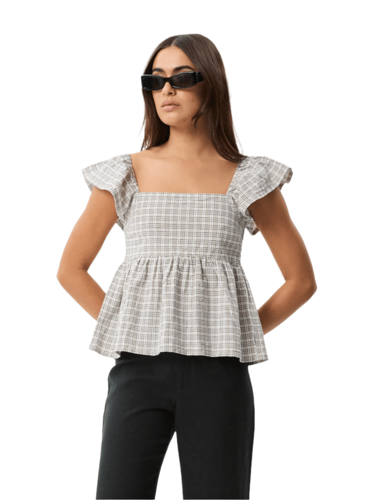 Afends - Drew Organic Seersucker Top - Velocity 21