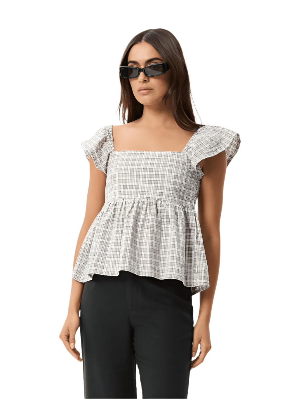 Afends - Drew Organic Seersucker Top - Velocity 21