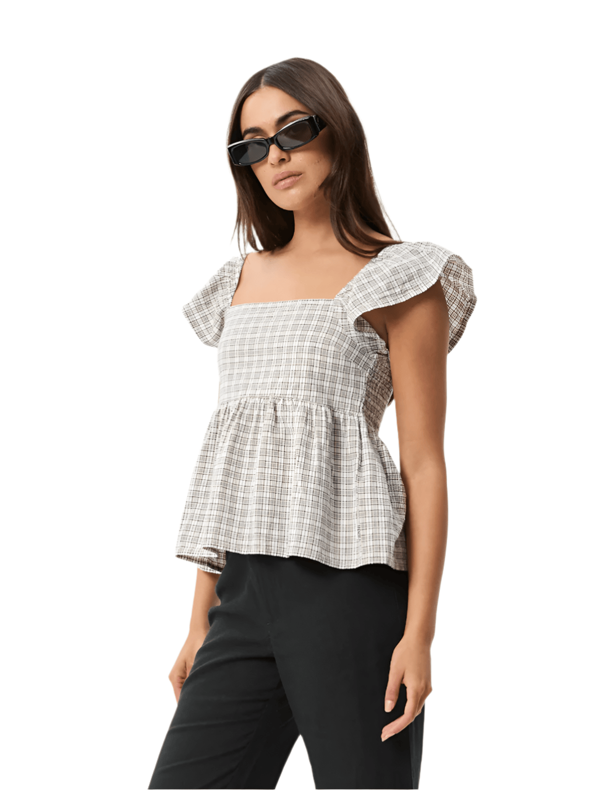 Afends - Drew Organic Seersucker Top - Velocity 21