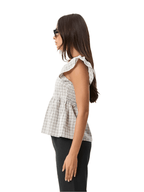 Afends - Drew Organic Seersucker Top - Velocity 21