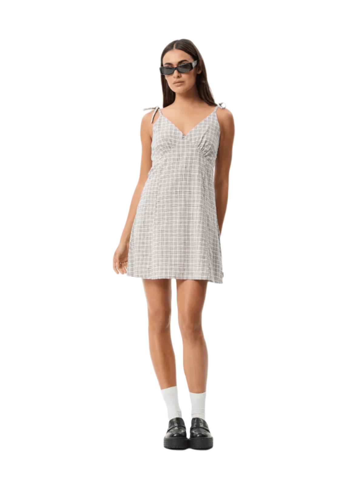 Afends - Drew Seersucker Mini Dress - Velocity 21