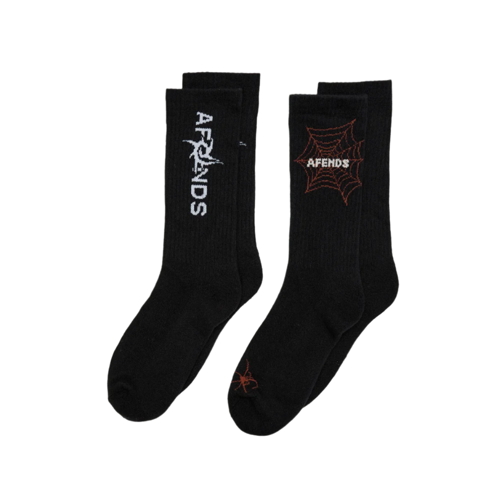 Afends - Art Two Pack Recycled Socks - Velocity 21
