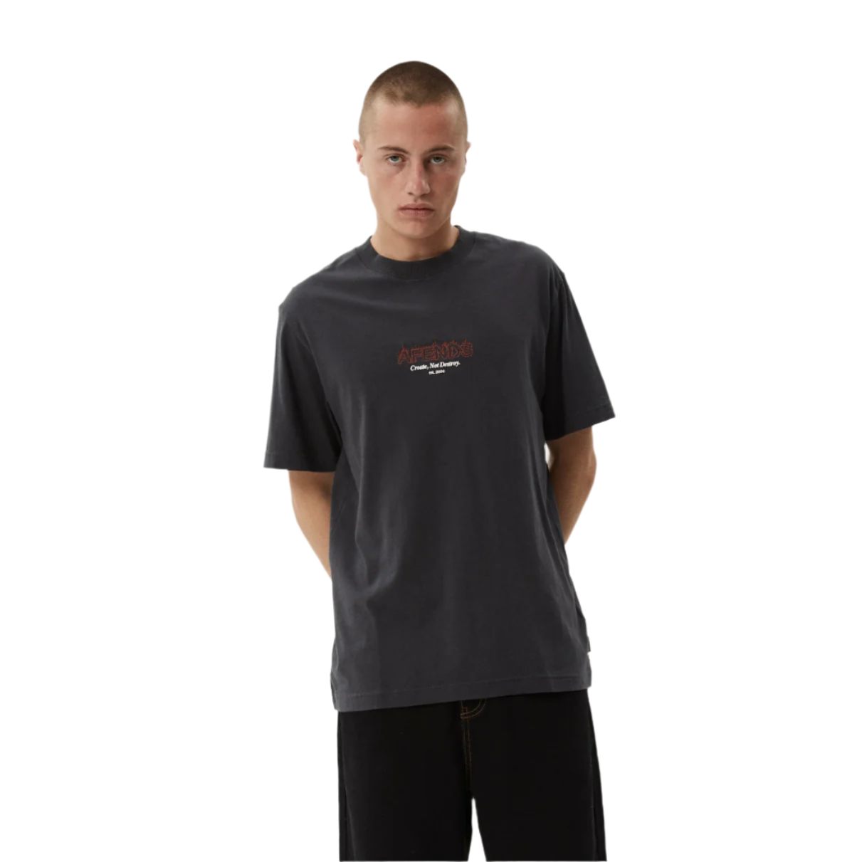 Afends - Ember Recycled Retro Fit Tee - Velocity 21