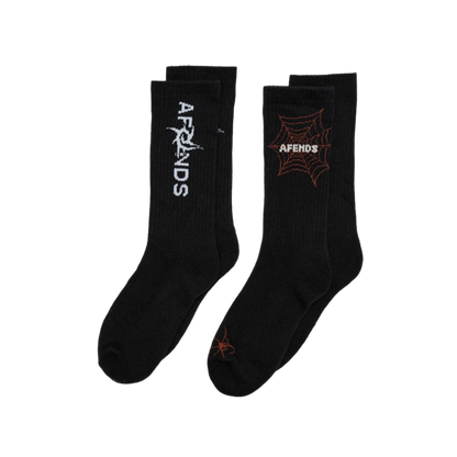 Afends - Art Two Pack Recycled Socks - Velocity 21